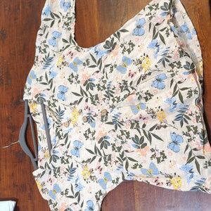 Laura Bianchi (Anthropologie) - 100% Linen Butterfly Top, Small